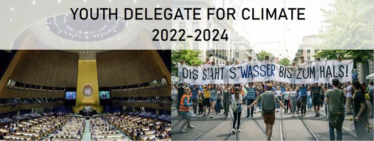 YOUTH DELEGATE FOR CLIMATE