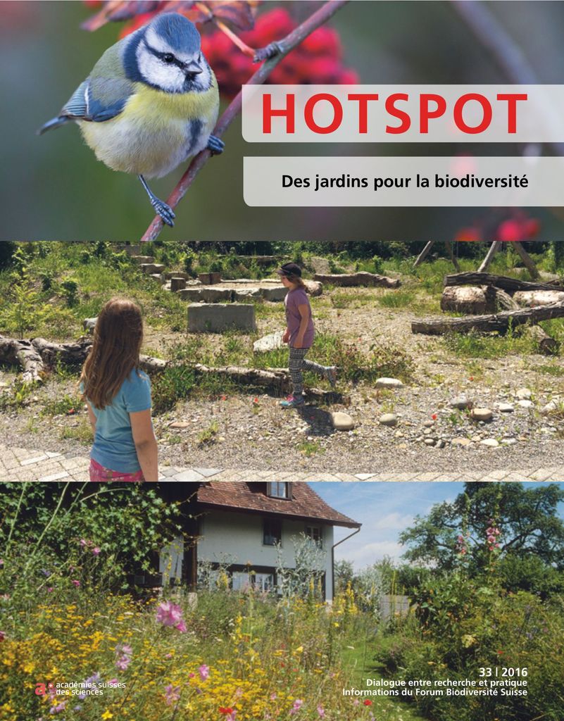 HOTSPOT 33: Des jardins pour la biodiversité