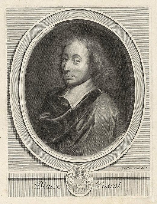 Porträt von Blaise Pascal