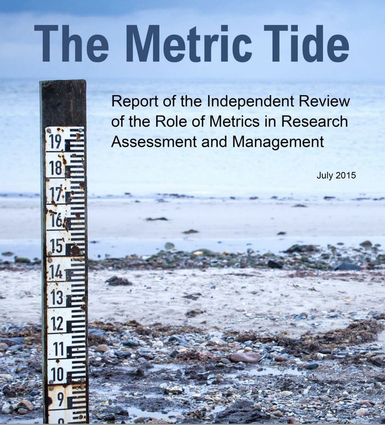 The Metric Tide report cover