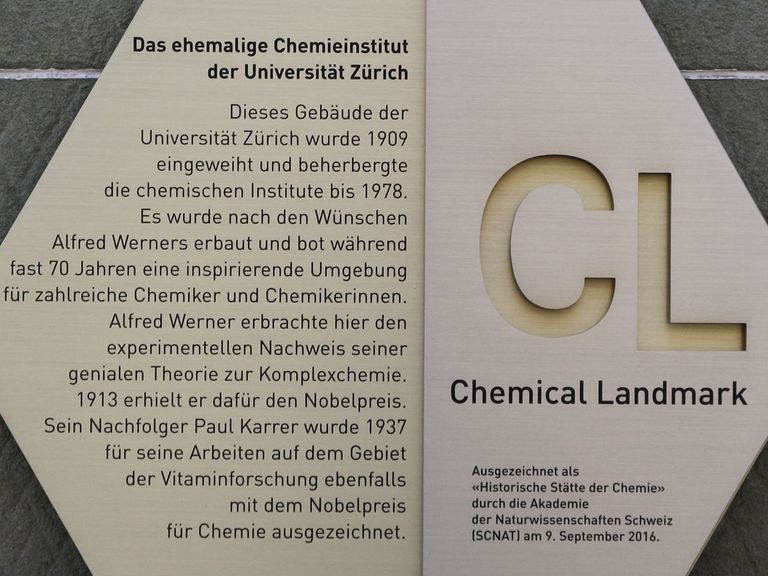 Gedenktafel Chemical Landmark 2016