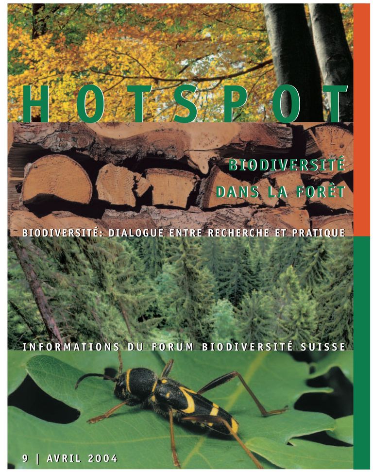 HOTSPOT 9: Biodiversité dans la forêt