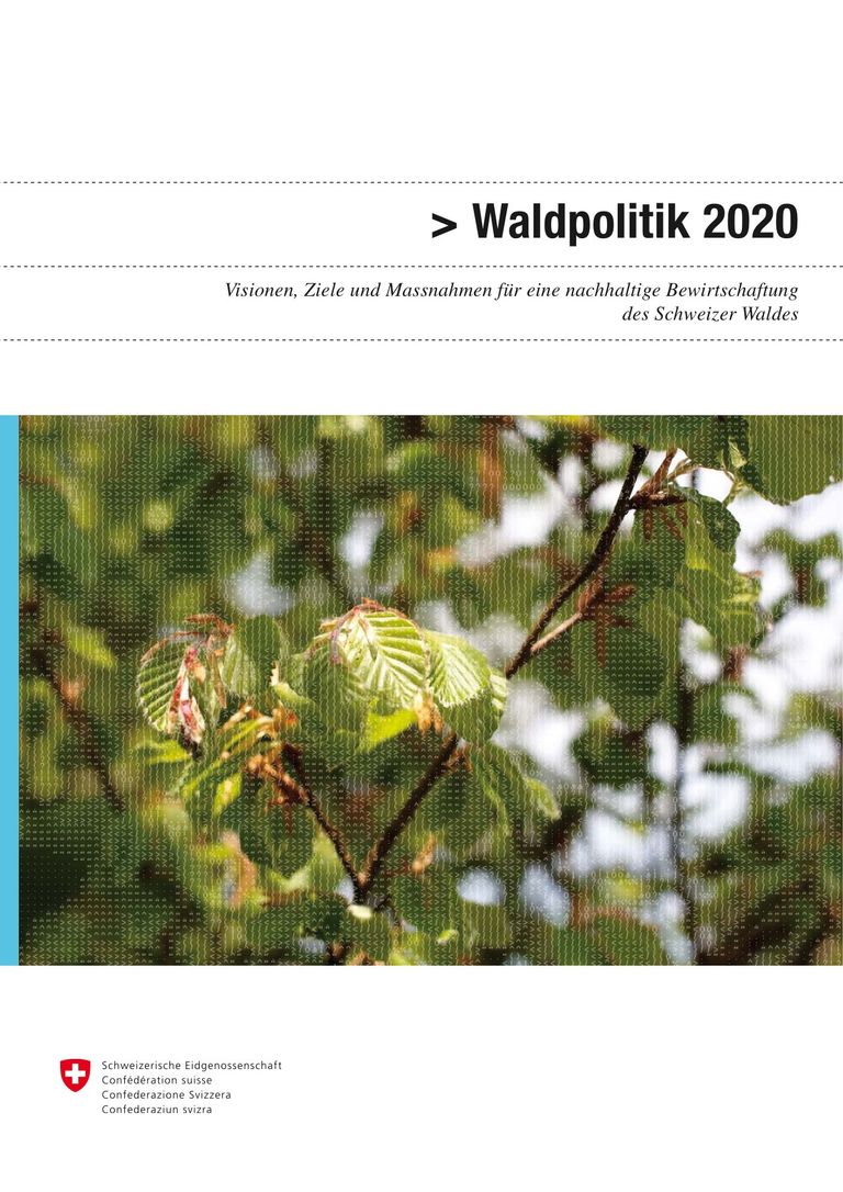 Download des Berichtes Waldpolitik 2020: Schweizer Waldpolitik 2020