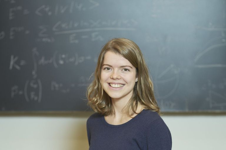 La physicienne quantique bâloise Märta Tschudin.