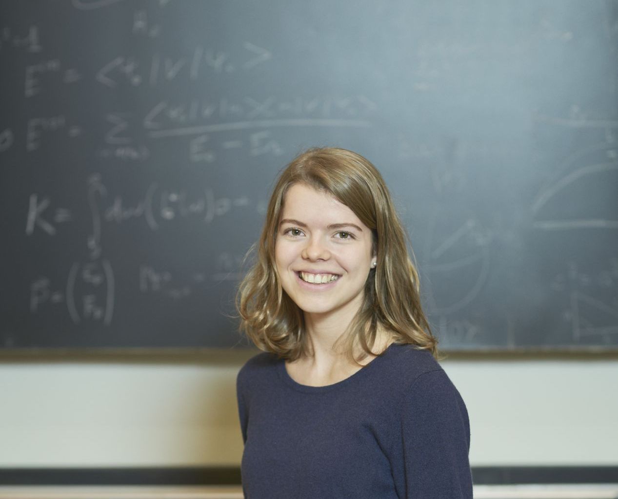 Quantum physicist Märta Tschudin from Basel.