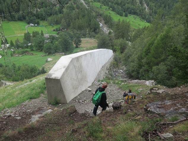 Young Geomorphologists Bielzug Protection Wall