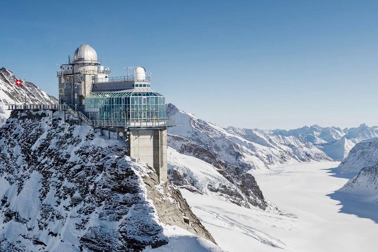 Sphinx-Observatorium der Hochalpinen Forschungsstation Jungfraujoch