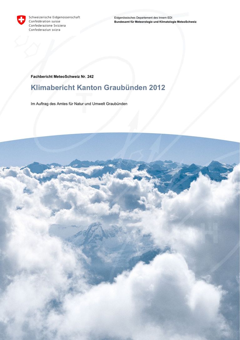 Klimabericht Kanton Graubünden 2012