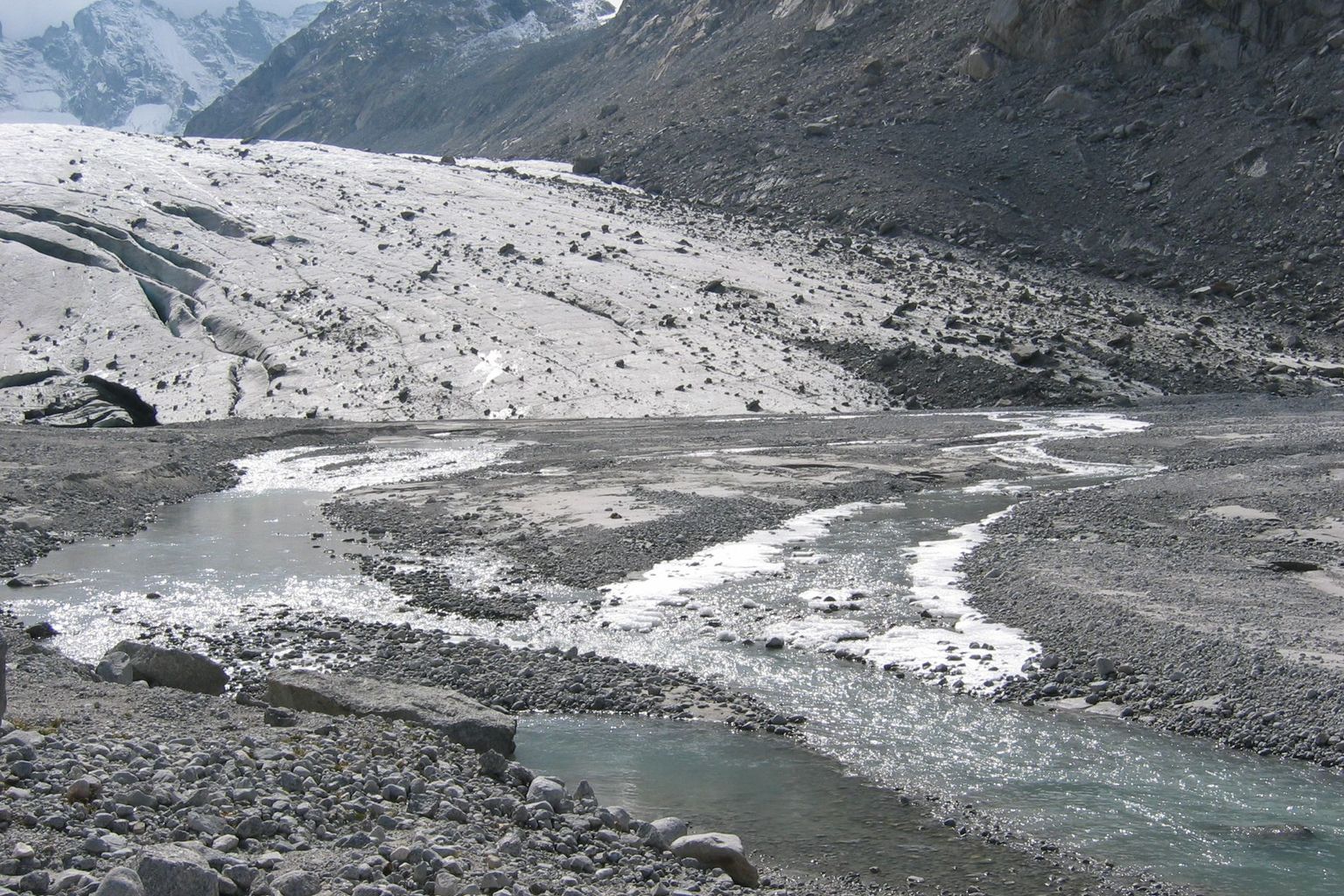 Gletscher: Sämtliche Gletscher im Nationalparkgebiet sind im Verlauf der vergangenen 100 Jahre verschwunden
