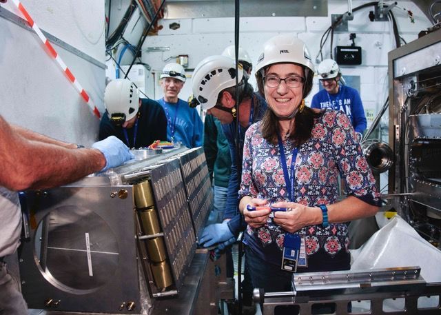 Paula Collins is working as a physicist for the LHCb experiment at CERN