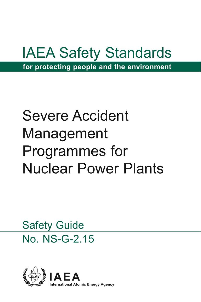 Bericht: IAEA Safety Guide No NS-G-2.15