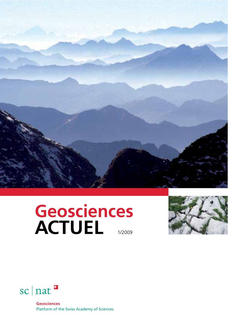 Geosciences ACTUEL 1/2009