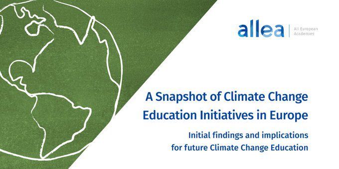 A Snapshot of Climate Change Education Initiatives in Europe