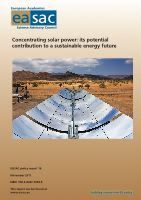 Teaser: Concentrating solar power: its potential contribution to a sustainable energy future