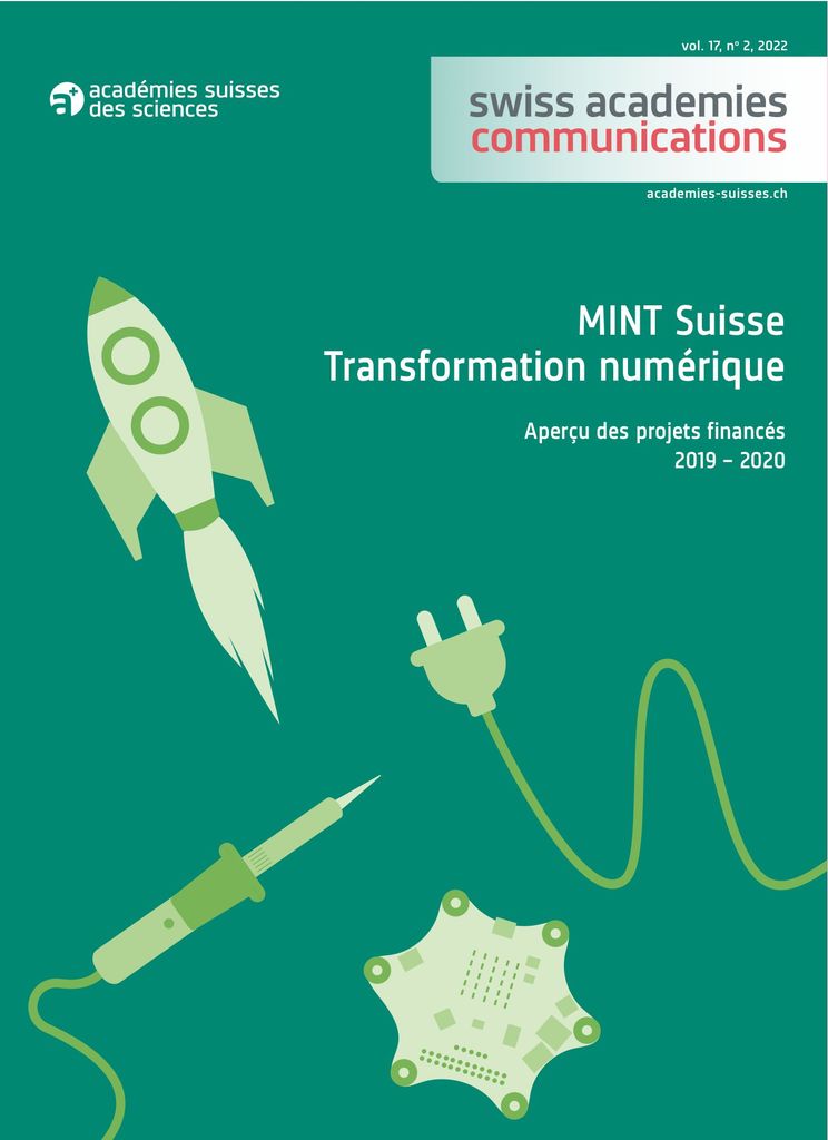 MINT Suisse Transformation digitale – Aperçu des projets financés 2019-2020