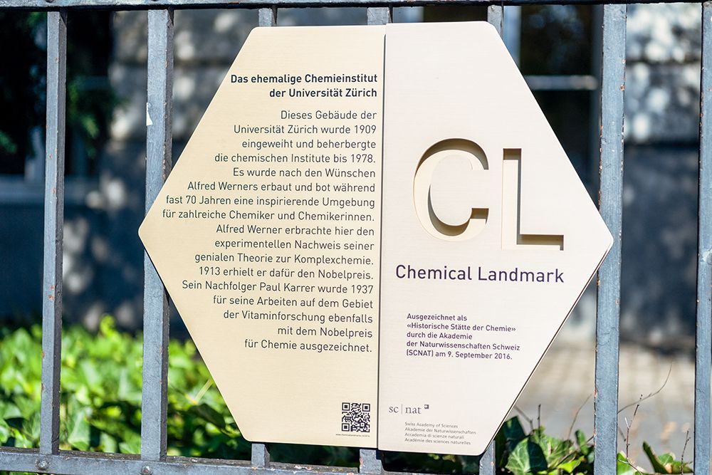 Gedenktafel (Chemical Landmark 2016)