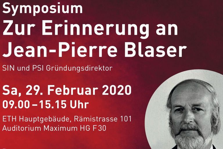 Symposium zur Erinnerung an Jean-Pierre Blaser
