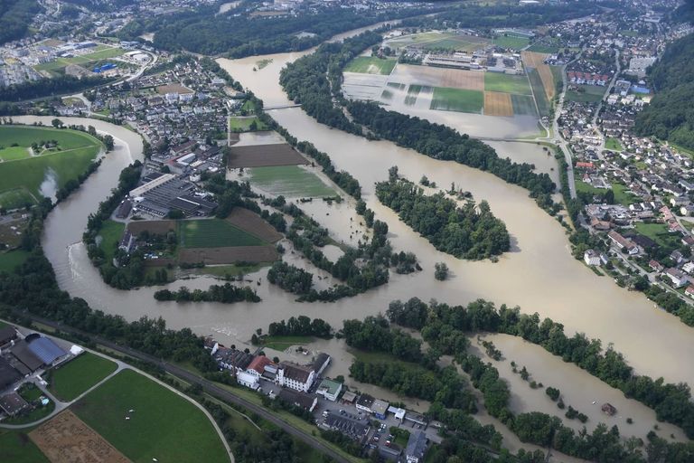 Hochwasser Juli 2021 im Wasserschloss