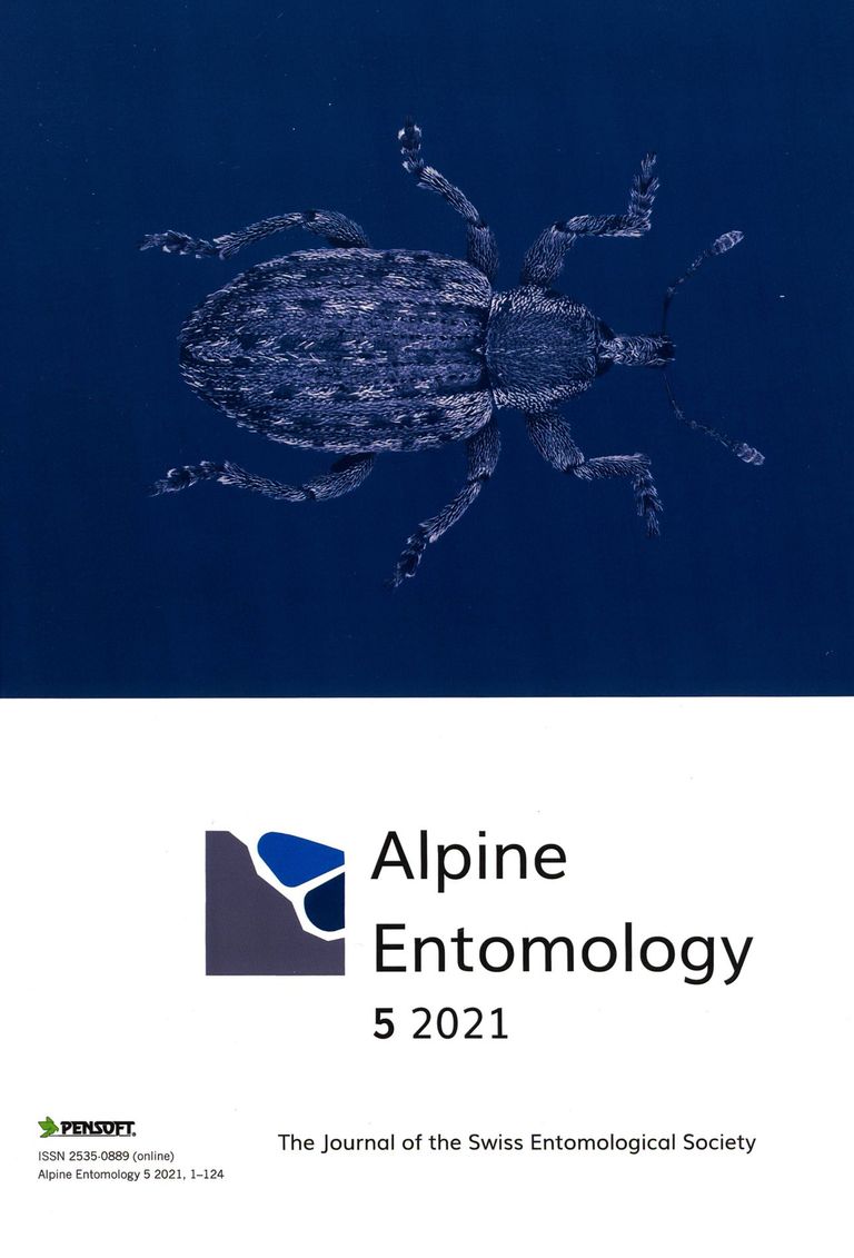 Cover Alpine Entomology 5 2021