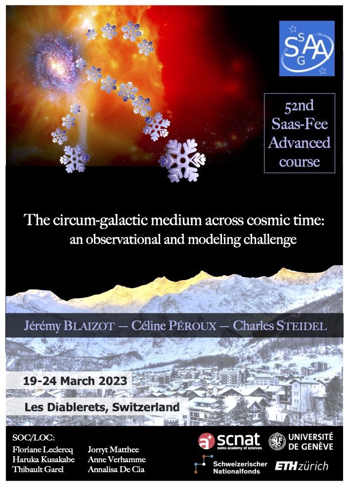 Poster Saas Fee Course 2023