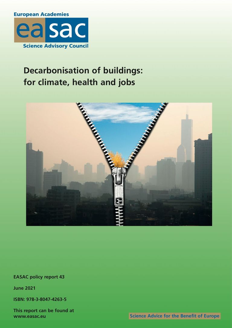 EASAC report "Decarbonisation of buildings"