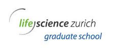 Logo von Life Science Zurich Graduate School