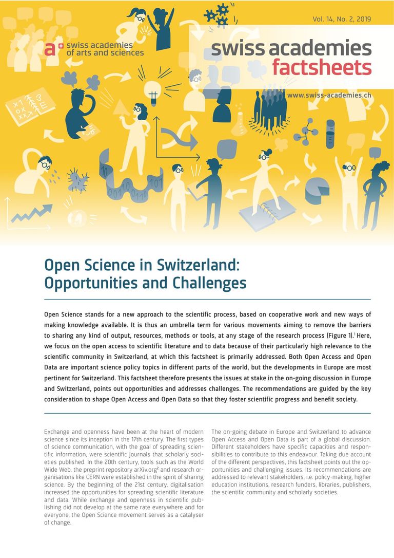 Open Science in Switzerland: Opportunities and Challenges