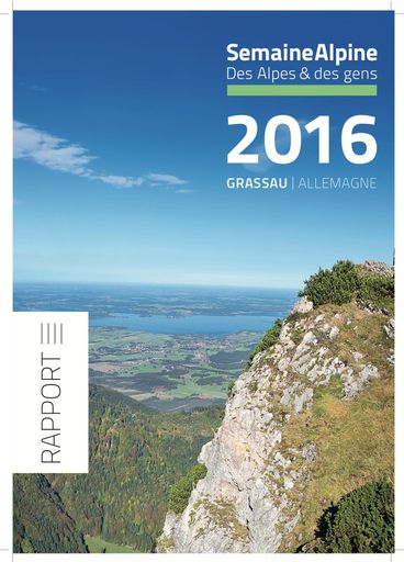 Rapport SemaineAlpine 2016