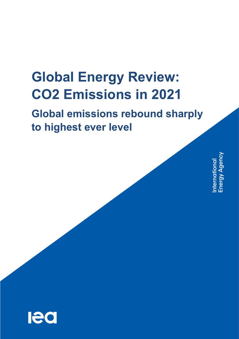 IEA (2022): Global Energy Review: CO2 Emissions in 2021