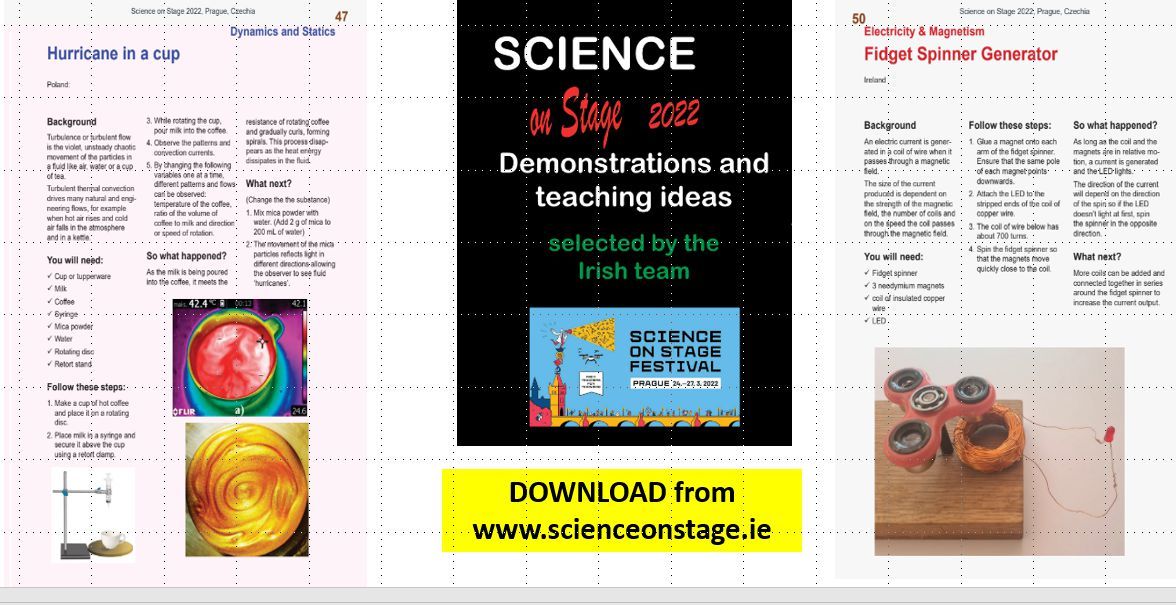 Science on Stage 2022 – Demonstrations and teaching ideas