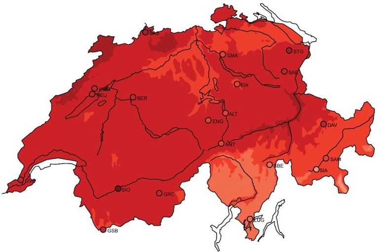 Klimawandel Schweiz Klimaportal