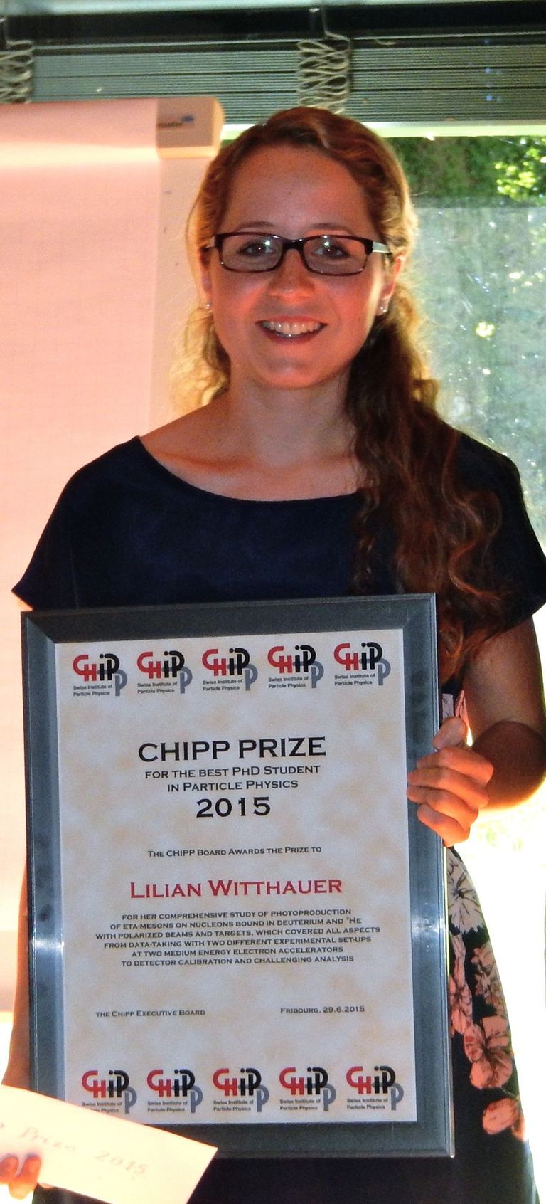 Witthauer CHIPP Prize 2015