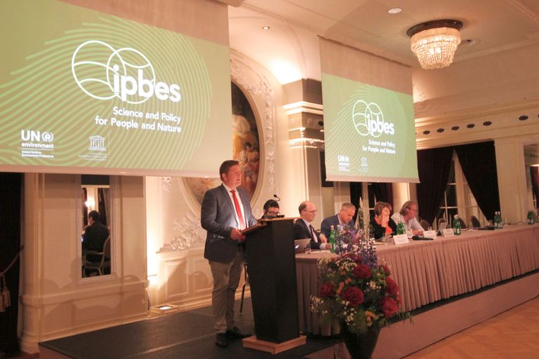 In June 2018 IPBES presented the summary for policymaker of its Assessment Report on Biodiversity and Ecosystem Services for Europe and Central Asia in Bern.