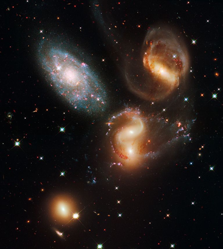 Der Galaxienhaufen "Stephans Quintet"