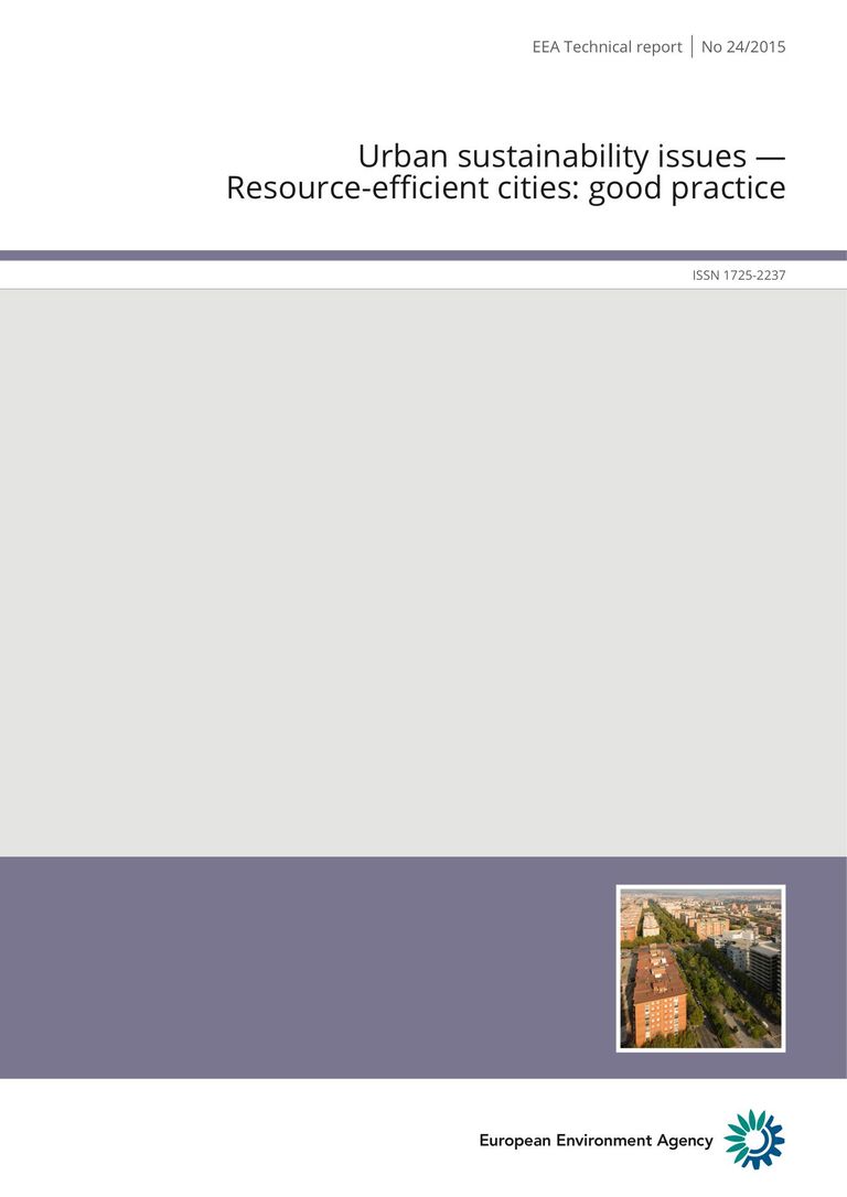 Urban sustainability issues - Resource-efficient cities: good practice