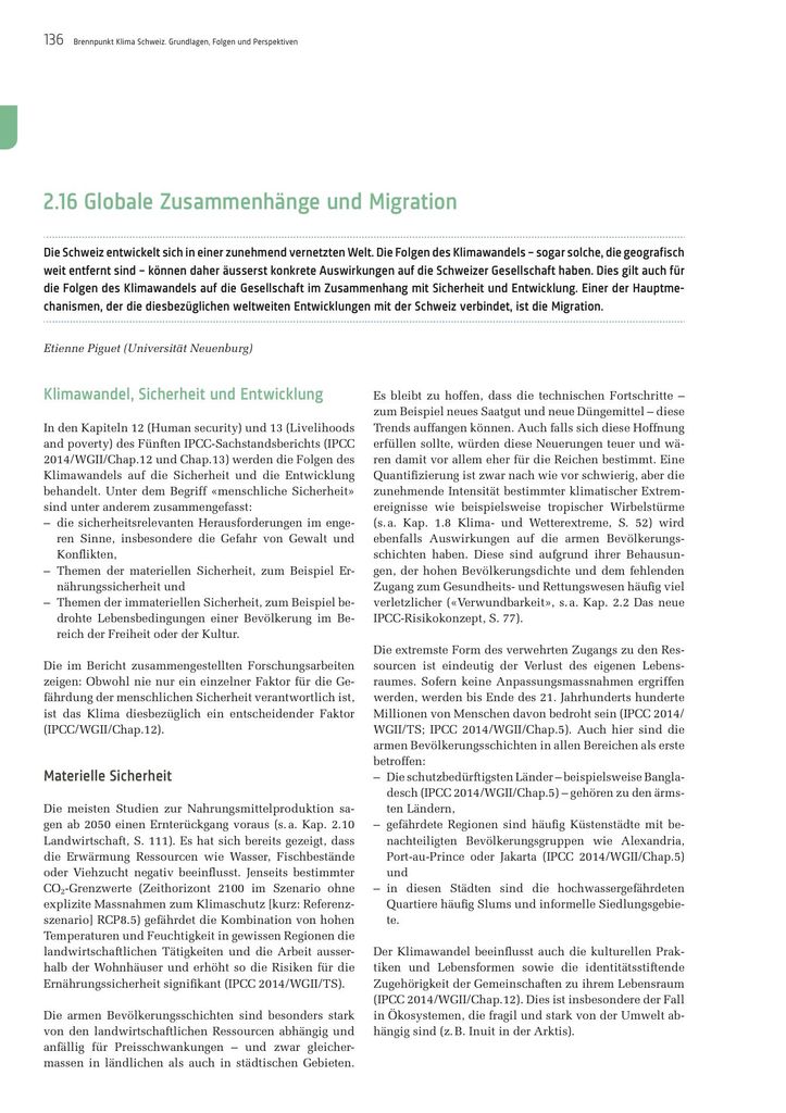 Kapitel Globale Zusammenhänge und Migration