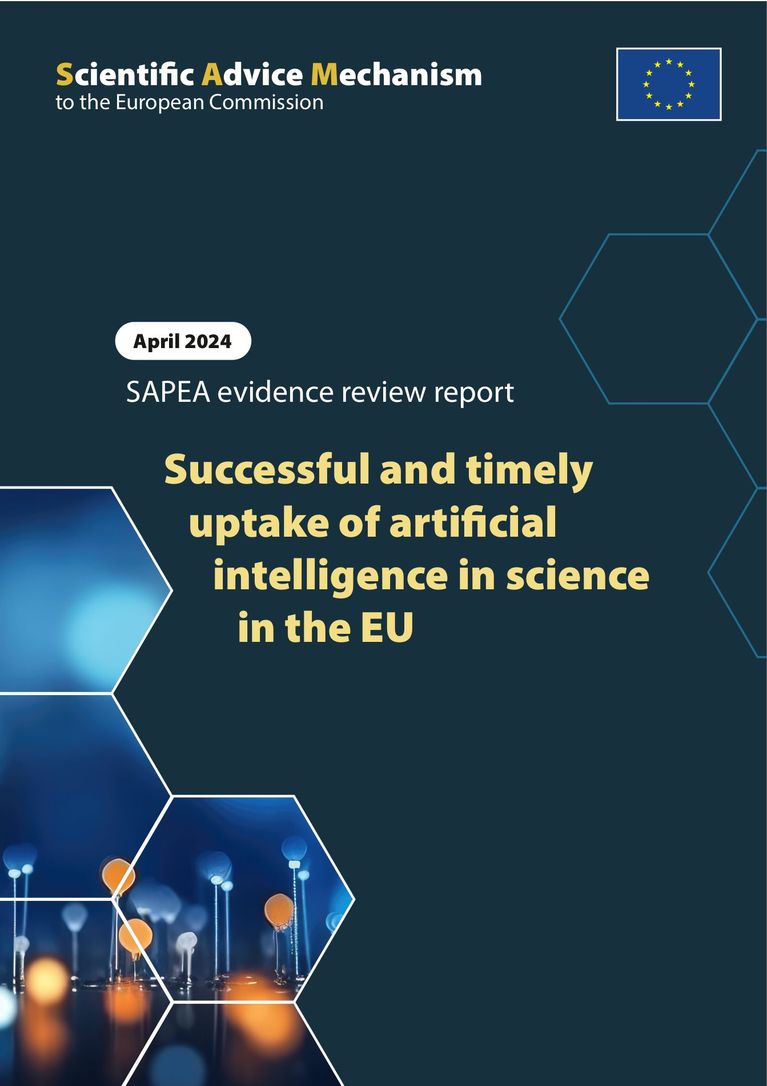 SAPEA Evidence Review Report "Successful and timely uptake of artificial intelligence in science in the EU "