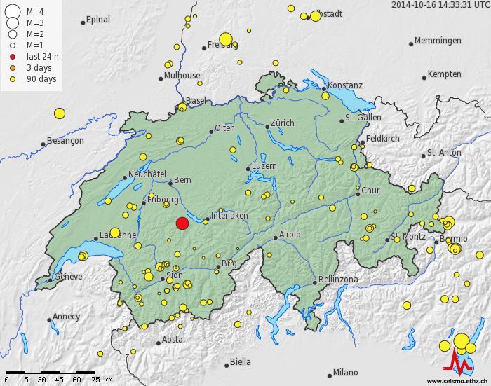 Erdbeben Schweiz