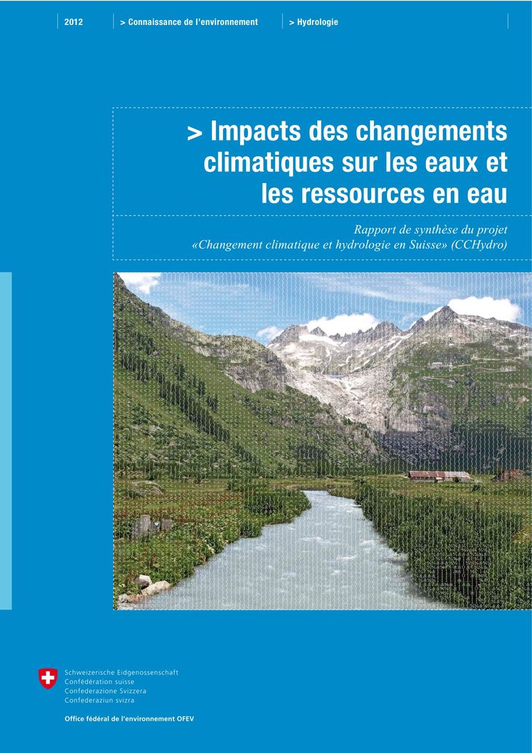 Télécharger le rapport: Rapport de synthèse: Impacts des changements climatiques sur les eaux et les ressources en eau
