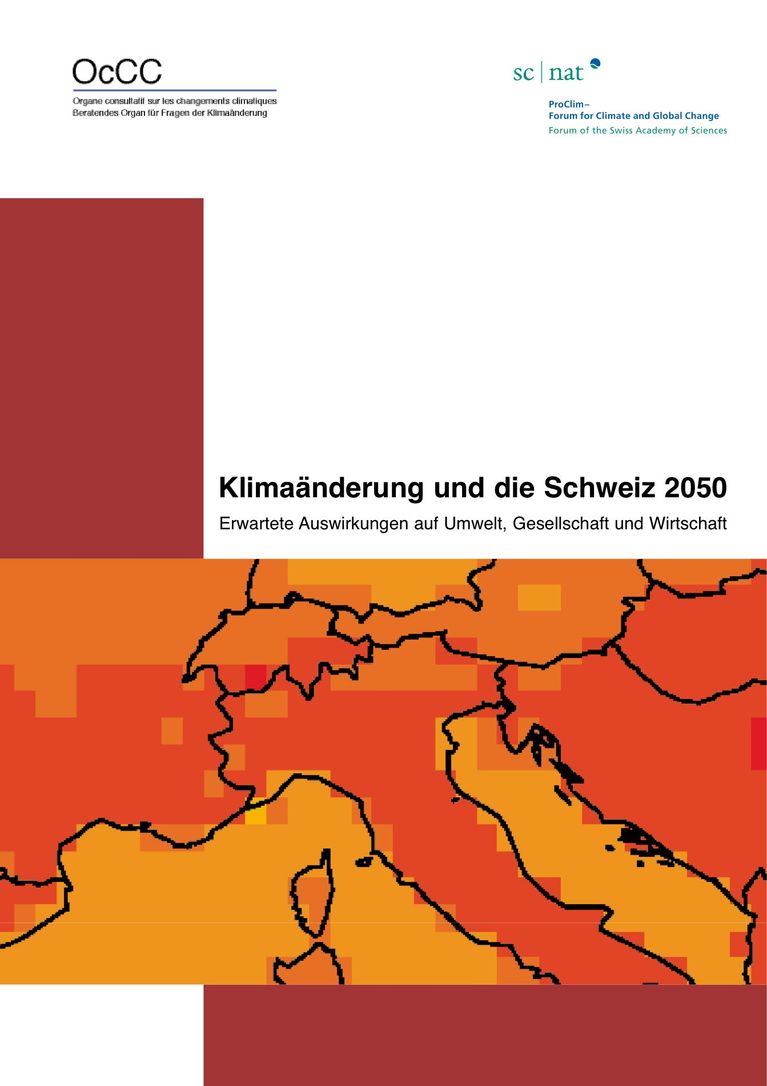 ganzer Bericht: Klimaänderung und die Schweiz 2050