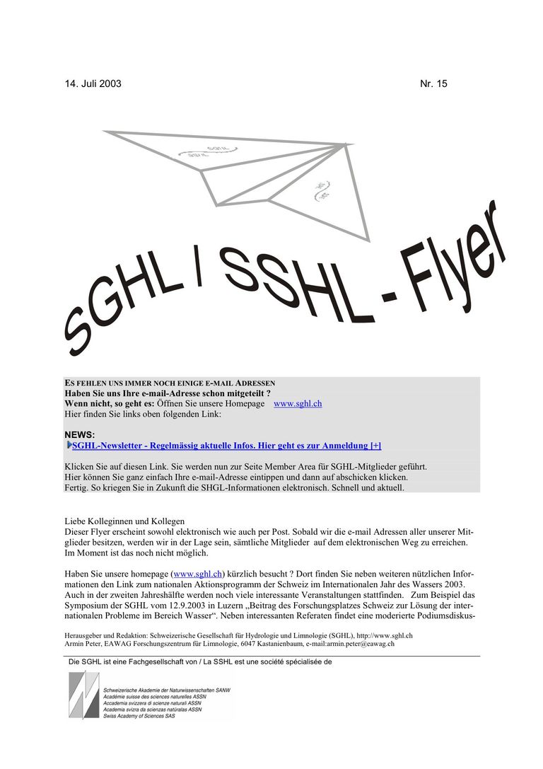 SGHL / SSHL Flyer 15