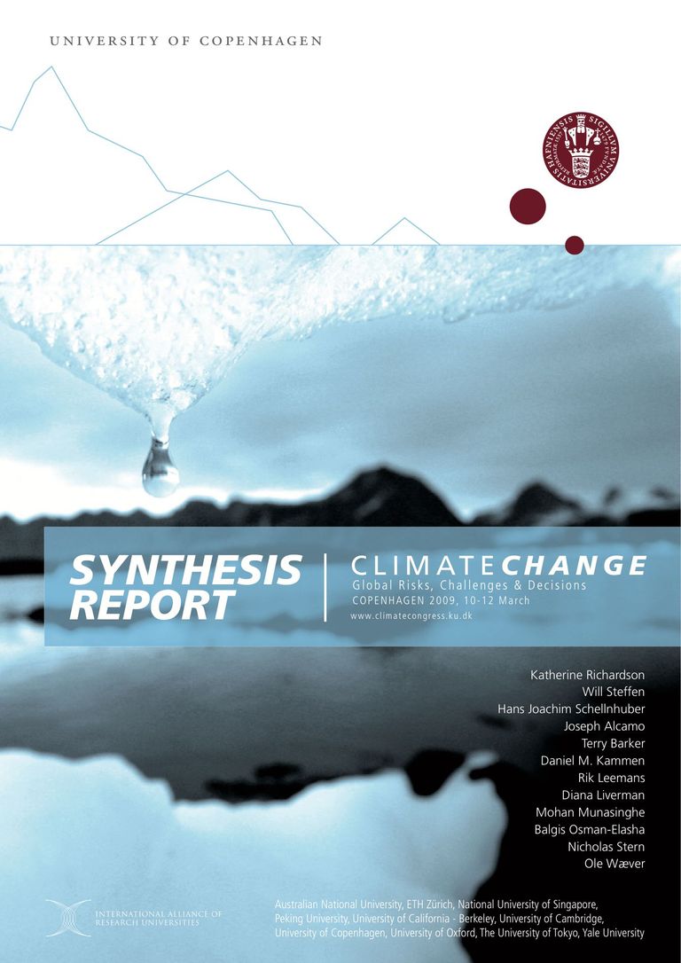 Synthesis report: Climate Change: Global Risks, Challenges & Decisions