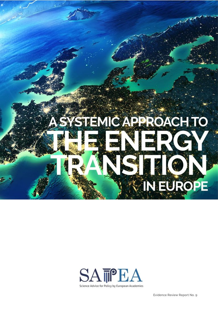 Rapport SAPEA "A systemic approach to the Energy transition in Europe"