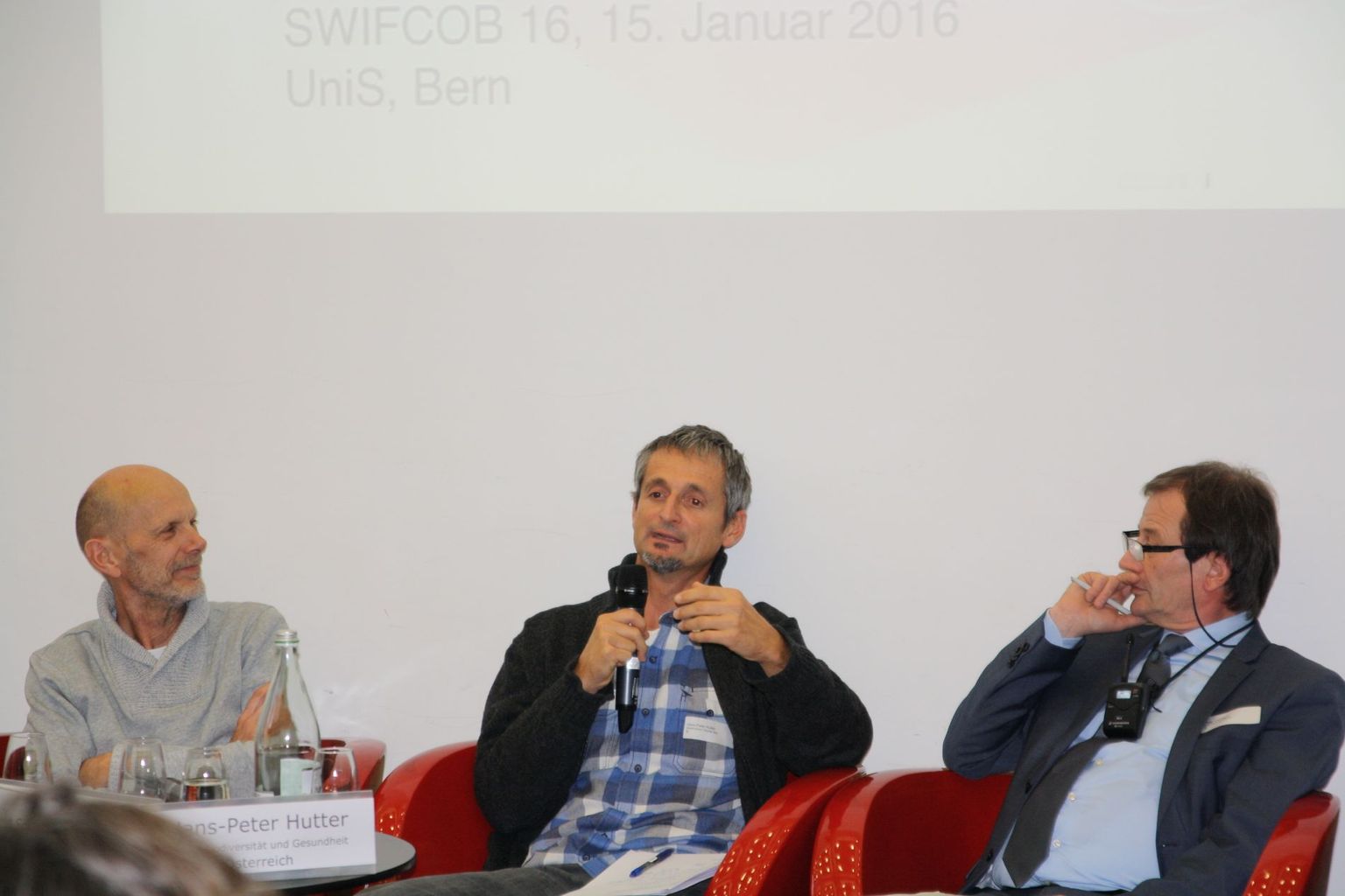 SWIFCOB 16 : Daniel Koch, BAG, Hans-Peter Hutter, Forum Biodiversität und Gesundheit, Peter Lehmann, sanu future learning