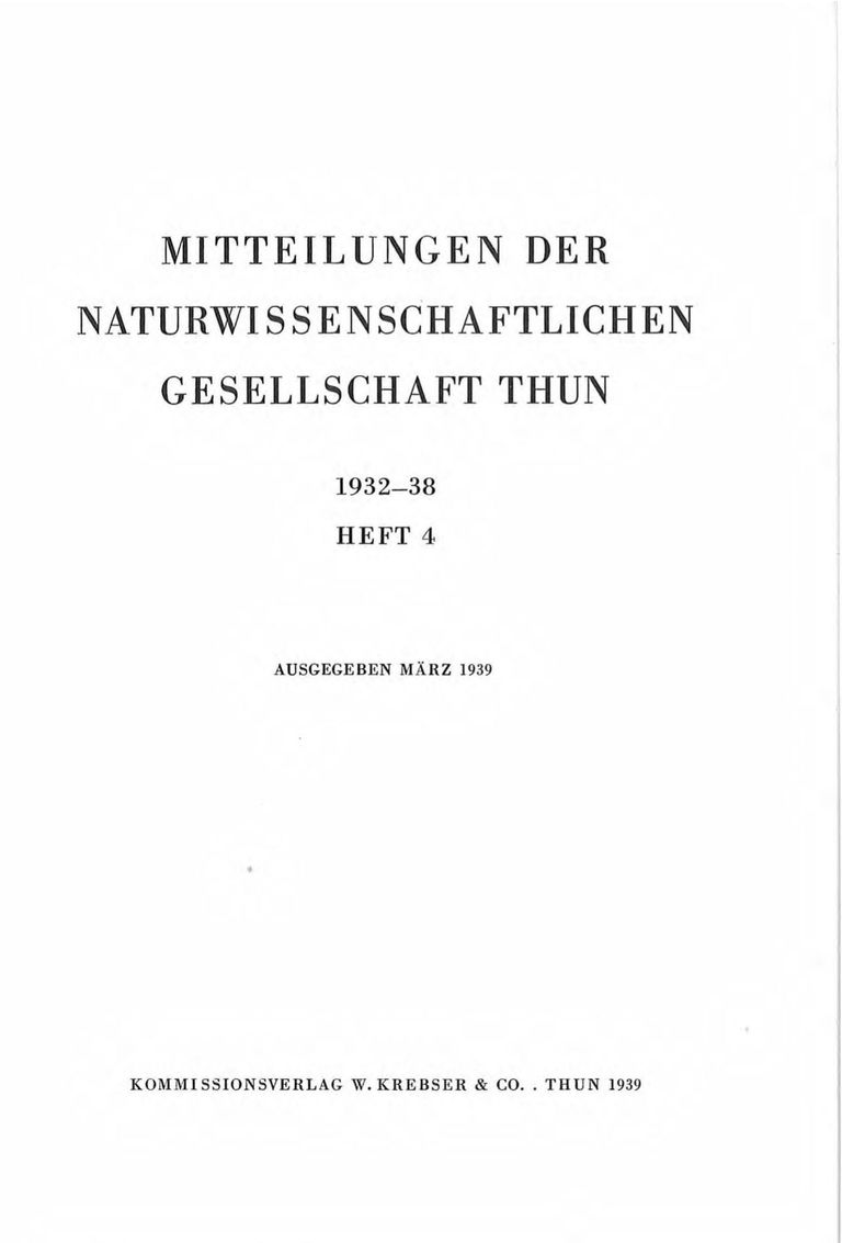 Mitteilungen der NGT - Heft 4