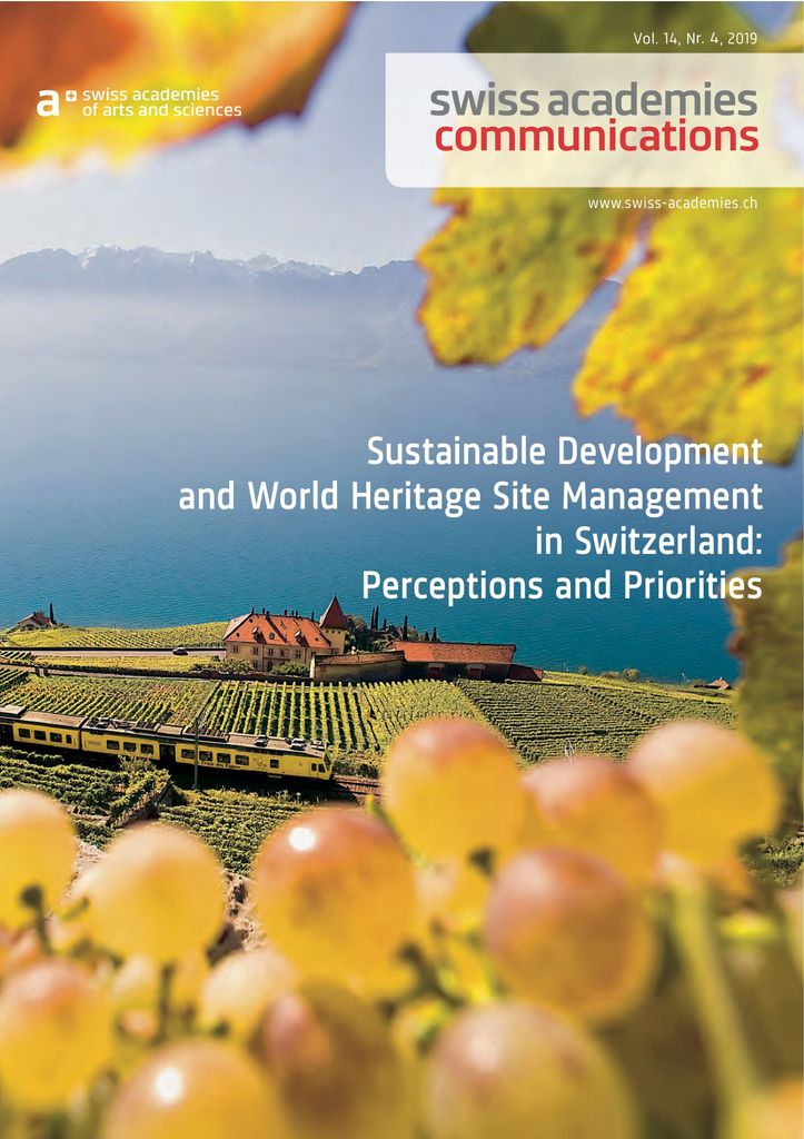 Sustainable Development and World Heritage Site Management in Switzerland