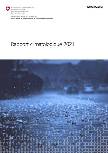 Rapport climatologique 2021