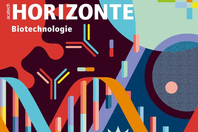 Cover acatech HORIZONTE Biotechnologie