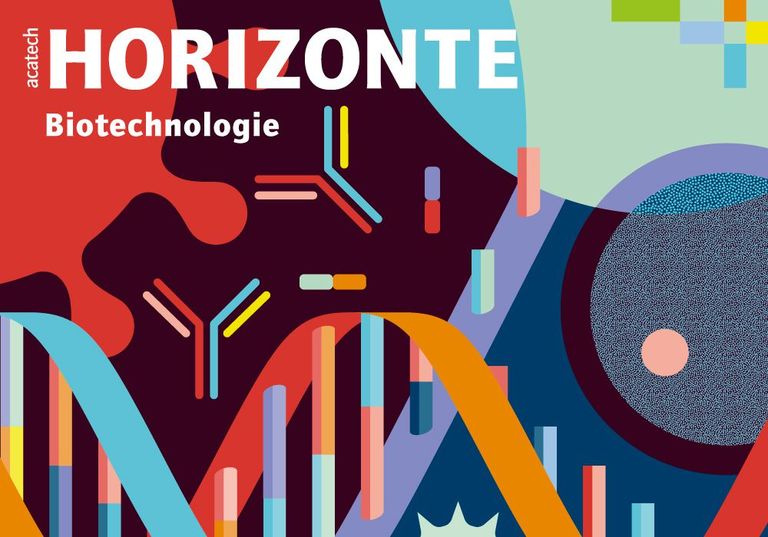 Cover acatech HORIZONTE Biotechnologie