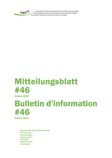 saguf-Mitteilungsblatt Nr. 46 (2023)